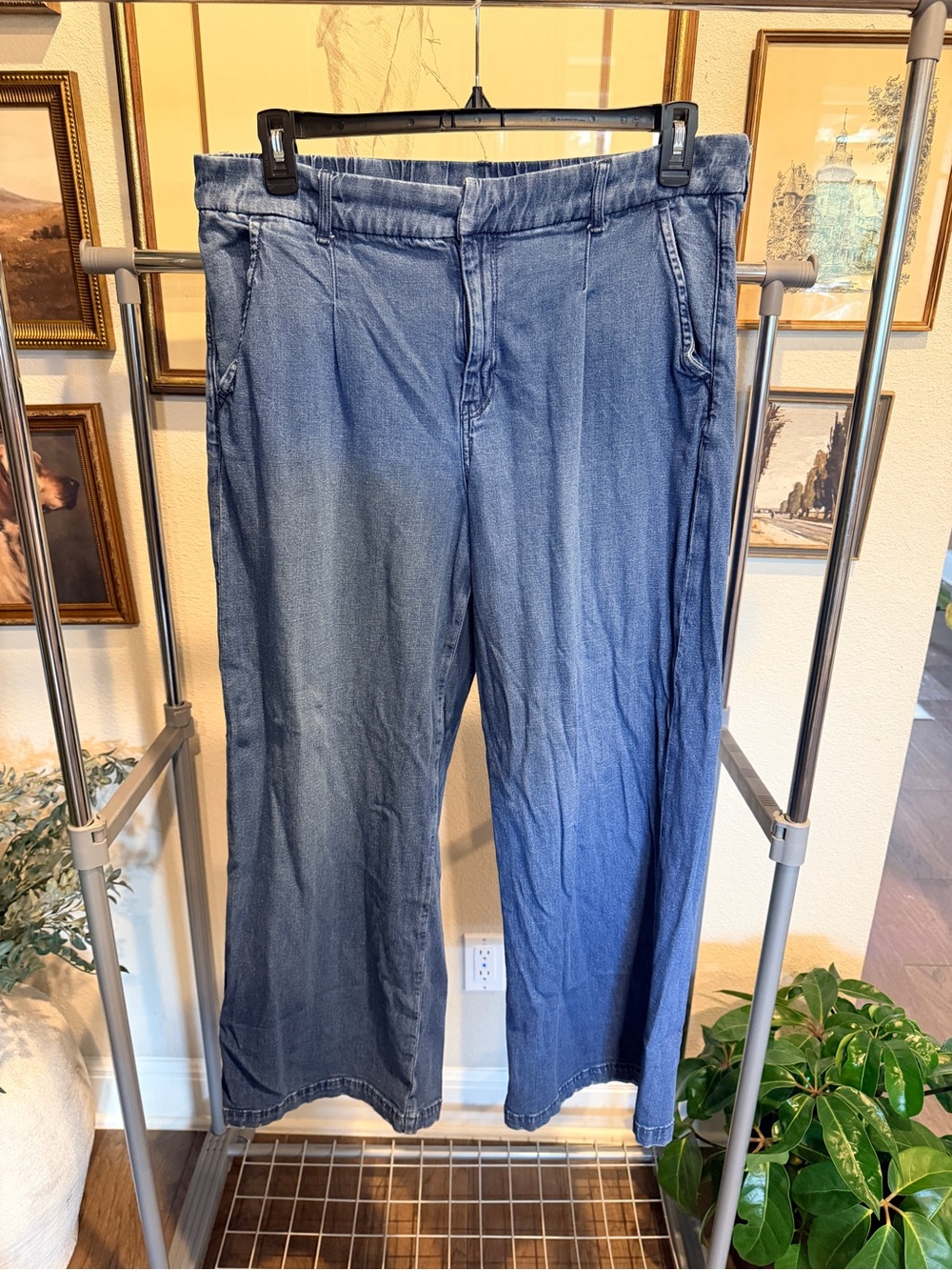 AE trouser Wide-Leg Jeans - Blue